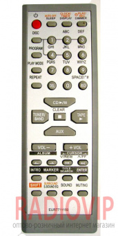 картинка Пульт Panasonic  AUX EUR-7711150 муз.ц.5д как ориг от интернет магазина Radiovip