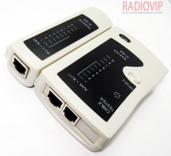картинка Кабельный тестер витой пары XT-468 от интернет магазина Radiovip