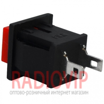 картинка Кнопка пит.квадр.мал.б\ф OFF-(ON) красная от интернет магазина Radiovip