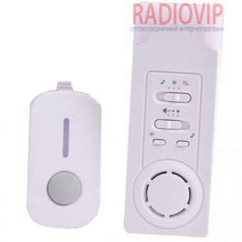 картинка Дверной беспроводный звонок LUX 9109 X BY от интернет магазина Radiovip