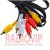 картинка Шнур соединительный 3RCA х 3RCA, 1,8метра от интернет магазина Radiovip