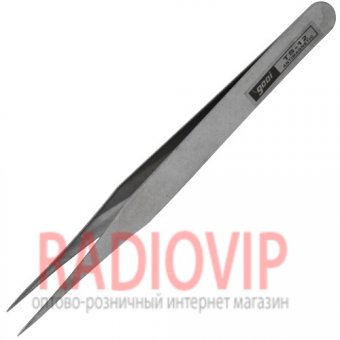картинка Пинцет радиотехнический GOOI TS-12, метал. от интернет магазина Radiovip