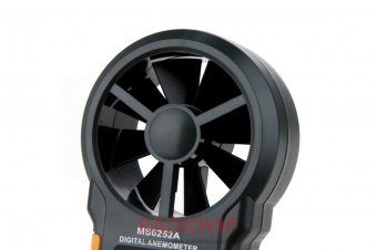 картинка MS6252B/PM6252B крыльчатый анемометр; от 0,8 до 40 м/с, + объемный расход, температура и влажность от интернет магазина Radiovip