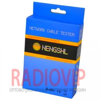 картинка Кабельный тестер витой пары NSHL468B+BNC от интернет магазина Radiovip