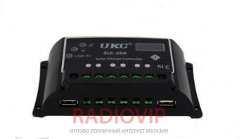 картинка Контроллер заряда для солнечных модулей Solar controler 20A от интернет магазина Radiovip
