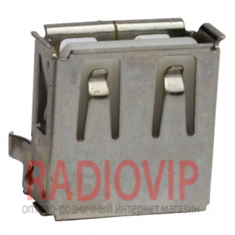 картинка Гнездо USB тип A монтажное от интернет магазина Radiovip