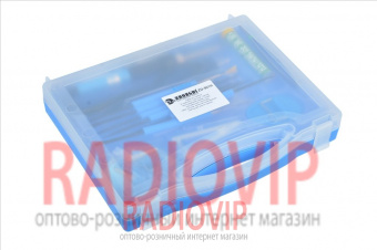 картинка Набор паяльного инструмента ZD-921H в пластиковом боксе от интернет магазина Radiovip