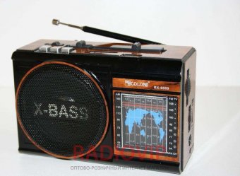 картинка Радиоприемник с фонариком Golon RX 9009 USB/SD/FM от интернет магазина Radiovip