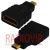 картинка Переходник шт.micro HDMI -гн.HDMI, gold, пластик интернет магазин Radiovip картинка Переходник шт.micro HDMI -гн.HDMI, gold, пластик от интернет магазина Radiovip