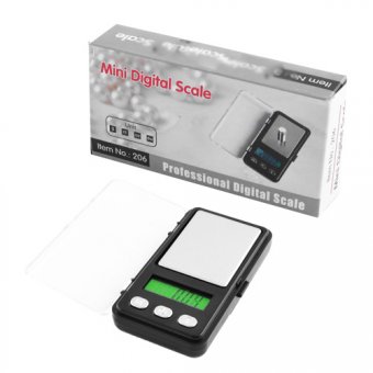 картинка Весы ювелирные 206, mini, 200г (0,01г) от интернет магазина Radiovip
