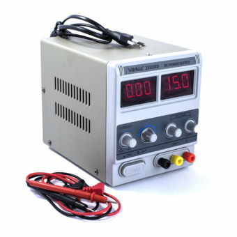 картинка Лабораторный блок питания YIHUA 1502DD, 15B, 2A от интернет магазина Radiovip