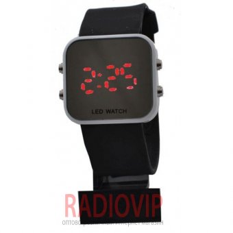 Часы наручные 1004 LED зеркало