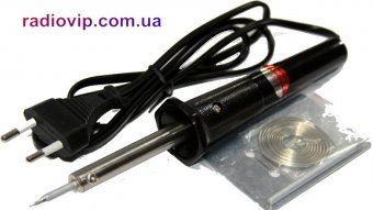 картинка Паяльник  ZD406K 40W-Запасное жало+ подставка+припой от интернет магазина Radiovip