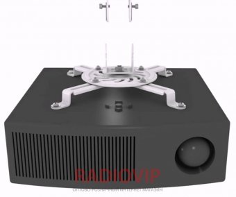 картинка Кронштейн для проекторов Brateck PRB-18F белый от интернет магазина Radiovip