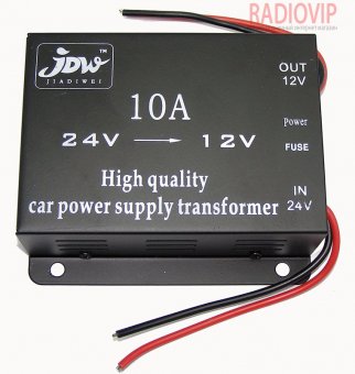 картинка Инвертор 24V в 12V 10A от интернет магазина Radiovip