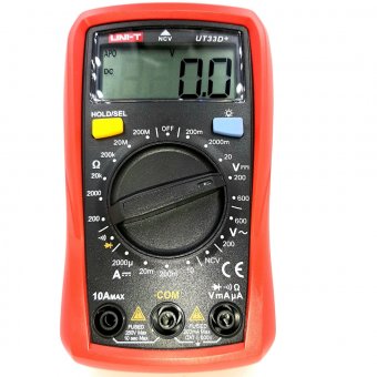 картинка Мультиметр UNI-T UT-33D+ от интернет магазина Radiovip