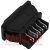 картинка Переключатель cтеклоподъёмника с подсветкой ASW-02D, 5pin, 12V, 20А от интернет магазина Radiovip