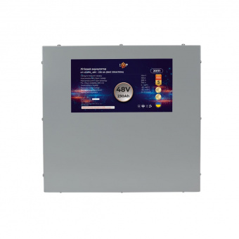 картинка Аккумулятор LP LiFePO4 48V (51,2V) - 230 Ah (11776Wh) (BMS 200A/100A) металл от интернет магазина Radiovip
