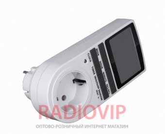 картинка Розетка TS-855 с недельным электронным таймером от интернет магазина Radiovip