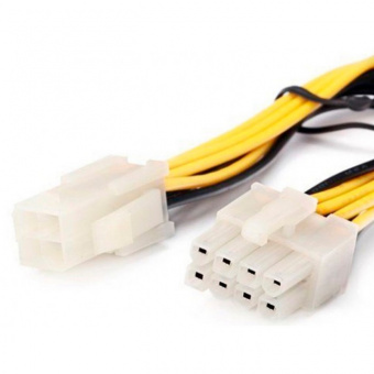 картинка Переходник 4 pin - 8 pin для процессора от интернет магазина Radiovip