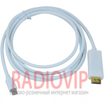 картинка Шнур шт.HDMI- шт.mini Display Port, gold, 1,8м от интернет магазина Radiovip