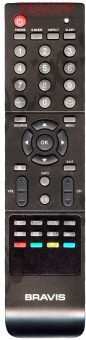 картинка Пульт BRAVIS  LCD 2640 LCD+TXT как ориг от интернет магазина Radiovip