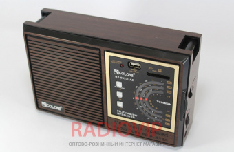 картинка Радиоприемник Golon RX-9933 UAR портативная колонка USB /SD / MP3/ FM от интернет магазина Radiovip