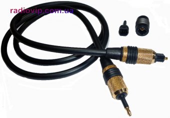 картинка Оптический шнур 1 м tech+link Toslink-3.5mm от интернет магазина Radiovip
