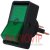 картинка Переключатель с подсветкой ASW-11D ON-OFF, 3pin, 12V, 20А, зелёный от интернет магазина Radiovip