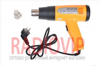 картинка Термофен ZD-509, два режима 250-800W 50-350*C и 250-1500W 50-500*C от интернет магазина Radiovip