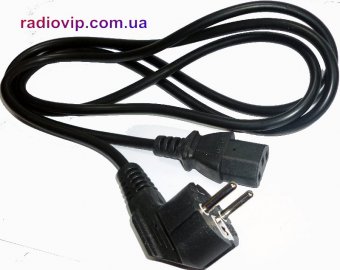 картинка Шнур компьютерный сетевой 3x0.75мм 3м от интернет магазина Radiovip