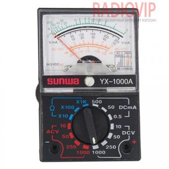 картинка Мультиметр стрелочный Sunwa yx 1000A от интернет магазина Radiovip