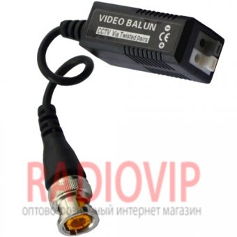 картинка Balun для CCTV камер видеонабл., 400-600м, блистер-2шт от интернет магазина Radiovip