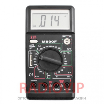 картинка Мультиметр DT-890F от интернет магазина Radiovip