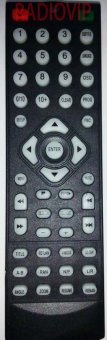 картинка Пульт DVD BRAVIS/SHIVAKI DVD560 как ориг от интернет магазина Radiovip