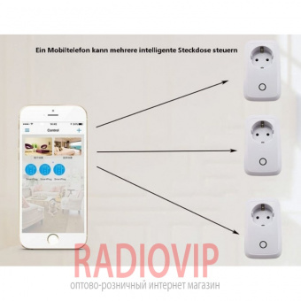 картинка Розетка c Wi-Fi от интернет магазина Radiovip