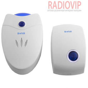 картинка Беспроводной дверной звонок BAOJI 8519F DC от интернет магазина Radiovip
