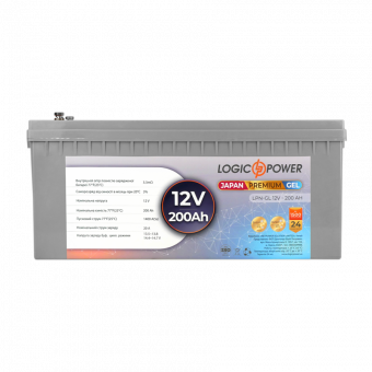 картинка Аккумулятор гелевый LPN-GL 12V - 200 Ah от интернет магазина Radiovip