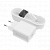 картинка Зарядное устройство LP АС-012 USB 5V 2,4A + кабель USB - Micro USB 1,5м (Белый) от интернет магазина Radiovip