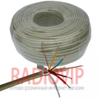 картинка Кабель CCTV (7/0.2Cu+64/0.12Cu) от интернет магазина Radiovip
