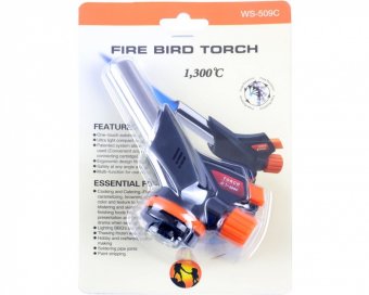 картинка Горелка для газового баллона с пьезоподжигом Torch HS-509C от интернет магазина Radiovip