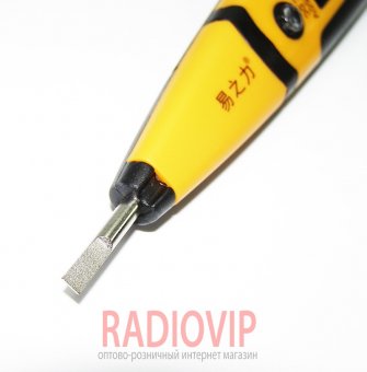 картинка Индикатор-отвёртка для тестирования напряжения 12-250V от интернет магазина Radiovip