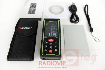 картинка SW-S50 лазерная рулетка, от 0,05 до 50 м от интернет магазина Radiovip