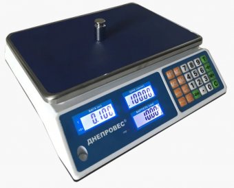 картинка Весы торговые ВТД-Л1 (F902H-35ЖК) от интернет магазина Radiovip