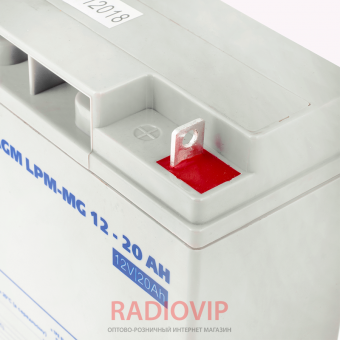 картинка Аккумулятор мультигелевый AGM LogicPower LPM-MG 12 - 20 AH от интернет магазина Radiovip