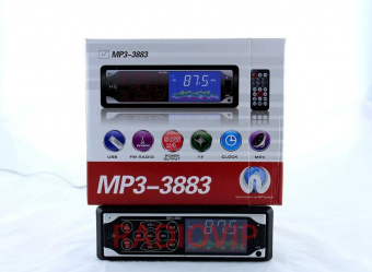 Автомагнитола MP3 3883 ISO 1DIN
