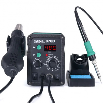 картинка Паяльная станция YIHUA 878D от интернет магазина Radiovip
