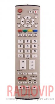 картинка Пульт Panasonic  TV EUR-7651030A/EUR7651090 LCD/PLASMA TV как ориг от интернет магазина Radiovip