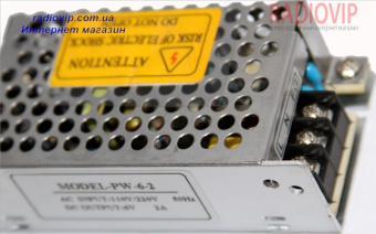картинка Блок питания AC:90/264V, DC: 6V2A12W от интернет магазина Radiovip