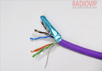 картинка Кабель витая пара S/FTP Cat 6 от интернет магазина Radiovip